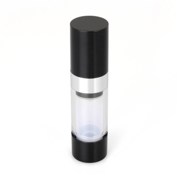 Customized New Design Empty BB Cream 20ml Airless Plastic Liquid Foundation Bottle with Brush